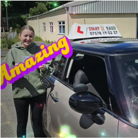 Tiana giving start 2pass 5 stars from Penygroes, smashing first time pass zero faults