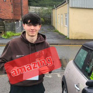 Cameron smashing driving test nerves and giving 5 start review 1st time pass 