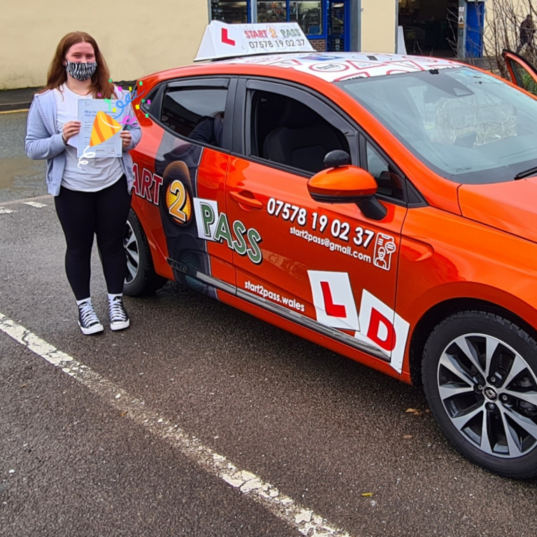 Niamh giving start 2pass 5 stars from ammandford 