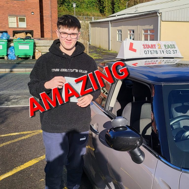 Owen giving start 2pass 5 stars from Ammandford, smashing first time pass zero faults