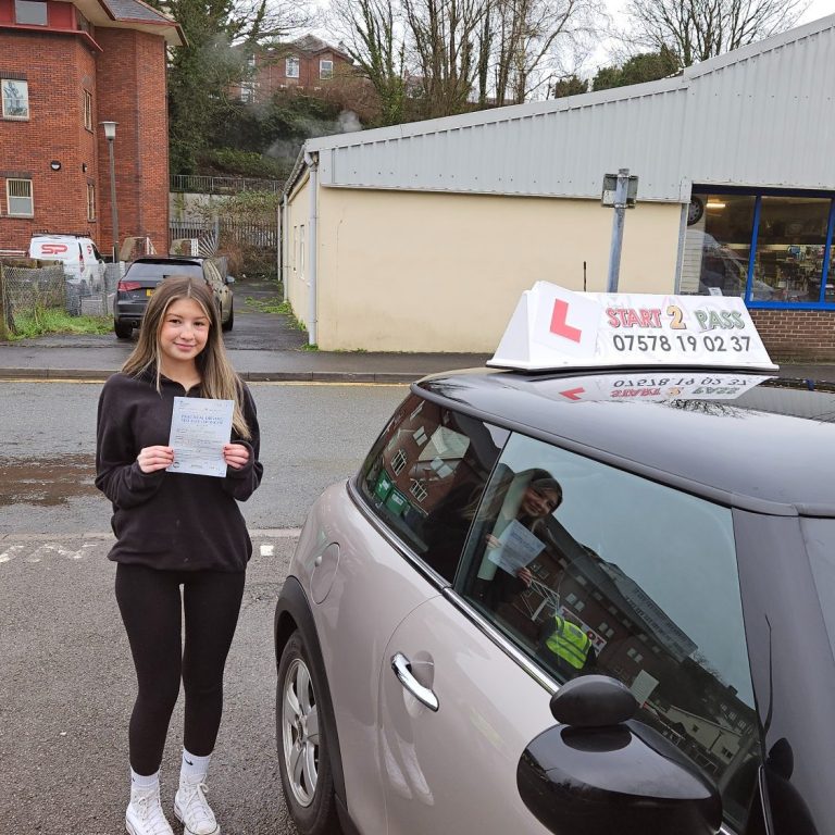 Google 5-Star review of from Loretta from Llandybie, smashing her test 1st time
