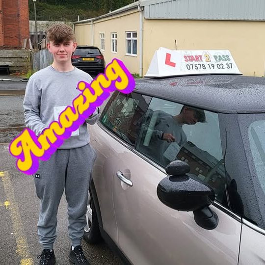 Google 5-Star review of from Ella from Betws, smashing her test 1st time