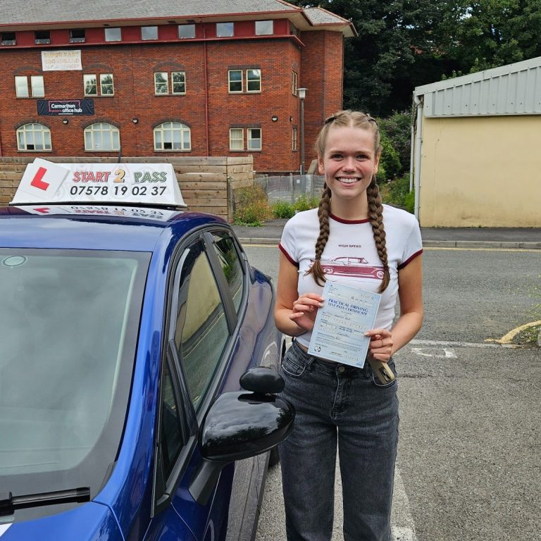 Teah from Penygroes, smashing zero Faults and giving 5 start review 1st time pass 