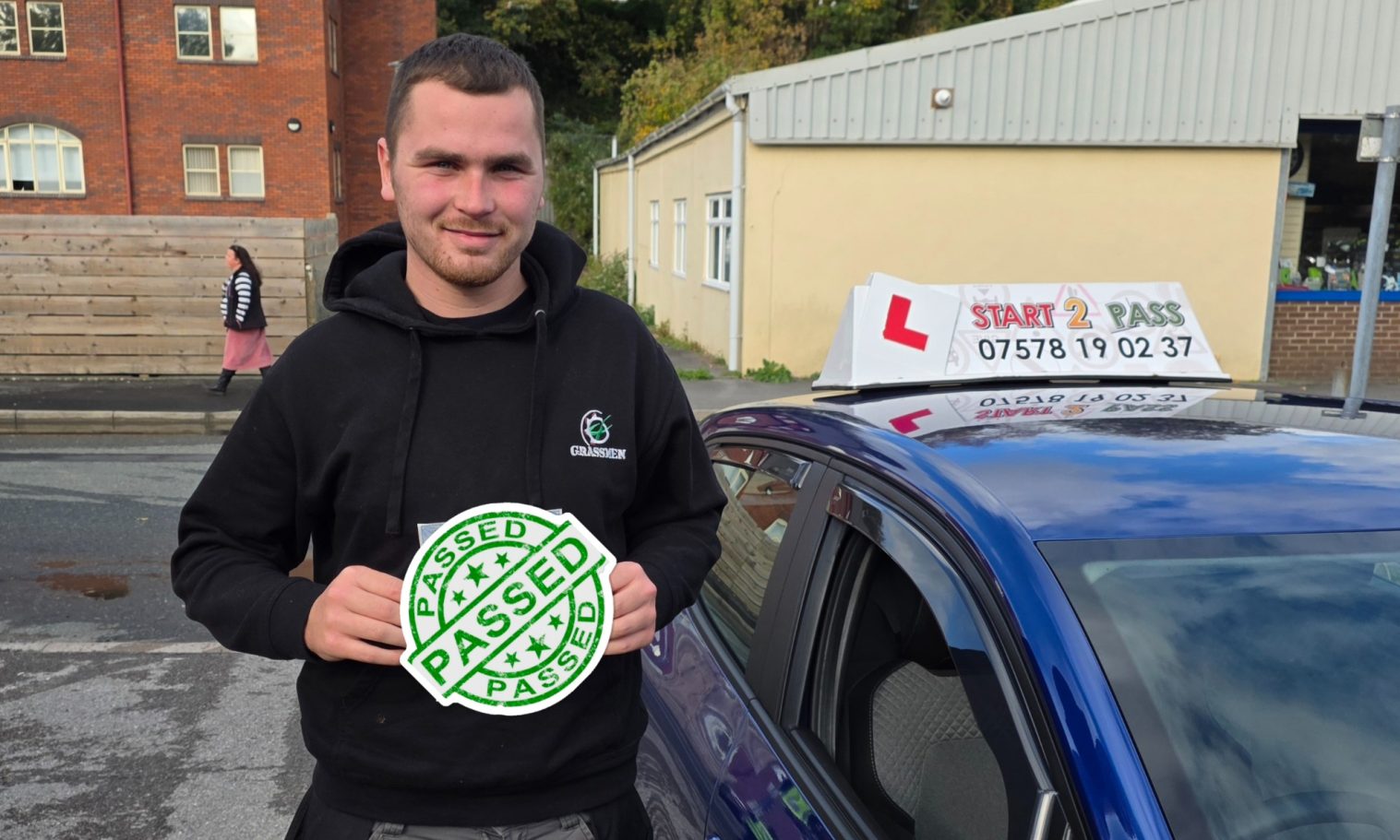 Curtis smashing out first time pass very well devsered worked really hard 