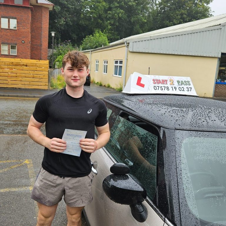 Google 5-Star review of from Owain from Llandybie, smashing her test 1st time